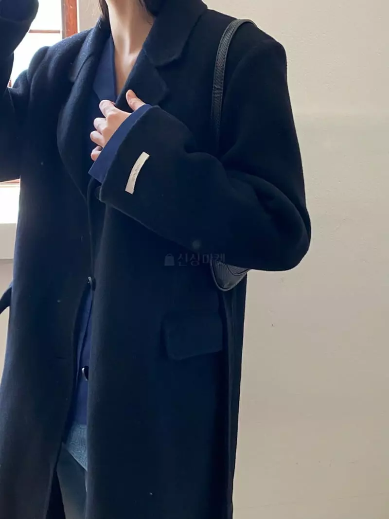 Nyunyu Wear - Korean Women Fashion - #womensfashion - Slit Long Coat - 10
