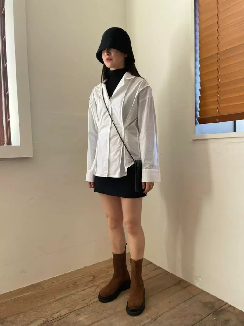 Nyunyu Wear - Korean Women Fashion - #womensfashion - Tailor Shirt - 6