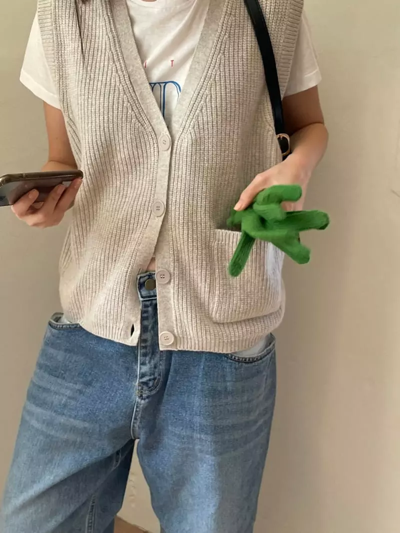 Nyunyu Wear - Korean Women Fashion - #womensfashion - Short Rib Gloves - 11