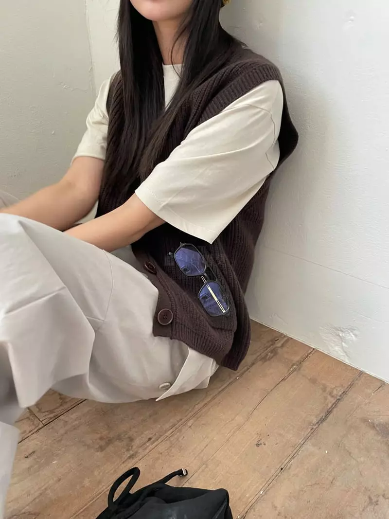 Nyunyu Wear - Korean Women Fashion - #womensfashion - Sage Vest - 8