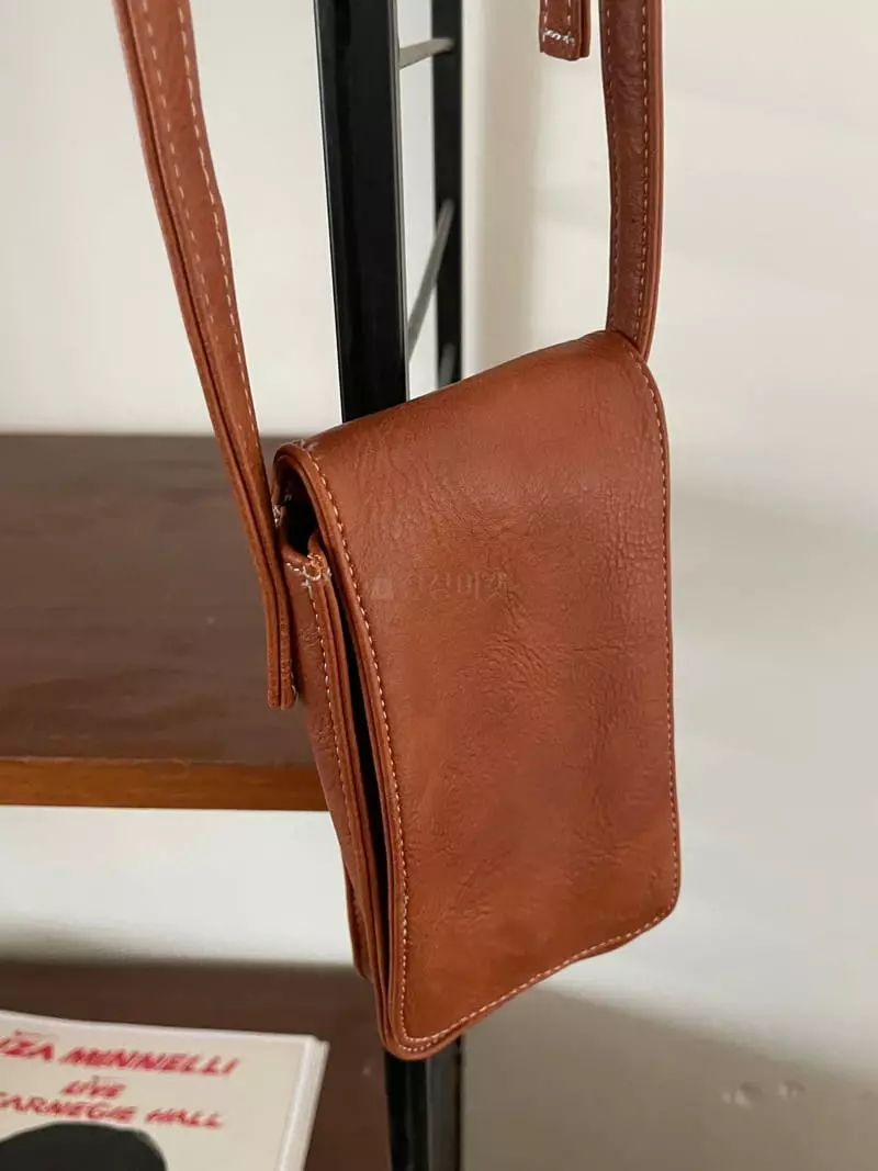 Nyunyu Wear - Korean Women Fashion - #womensfashion - Vintage Leather Bag - 11