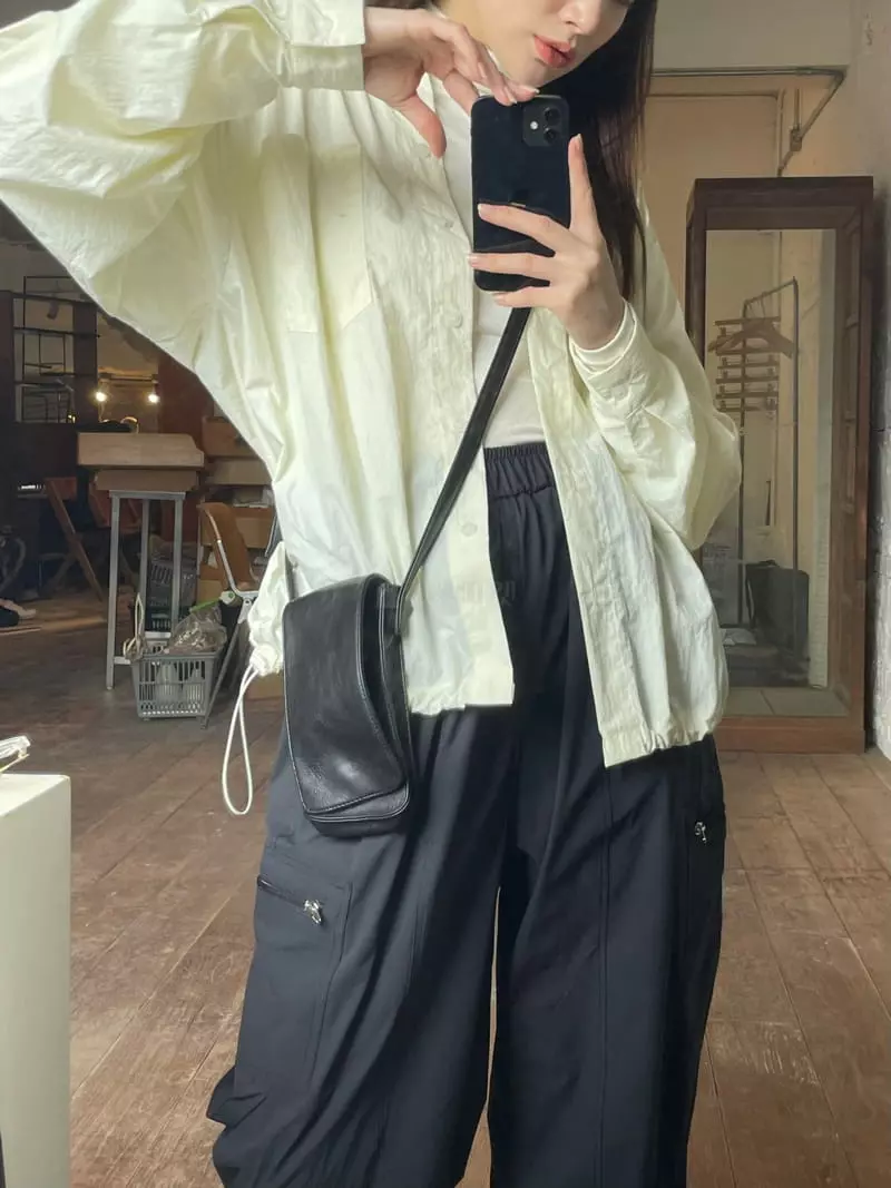 Nyunyu Wear - Korean Women Fashion - #womensfashion - Vintage Leather Bag - 7