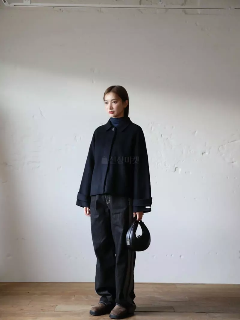 Nyunyu Wear - Korean Women Fashion - #womensfashion - Bijo Half Coat - 2