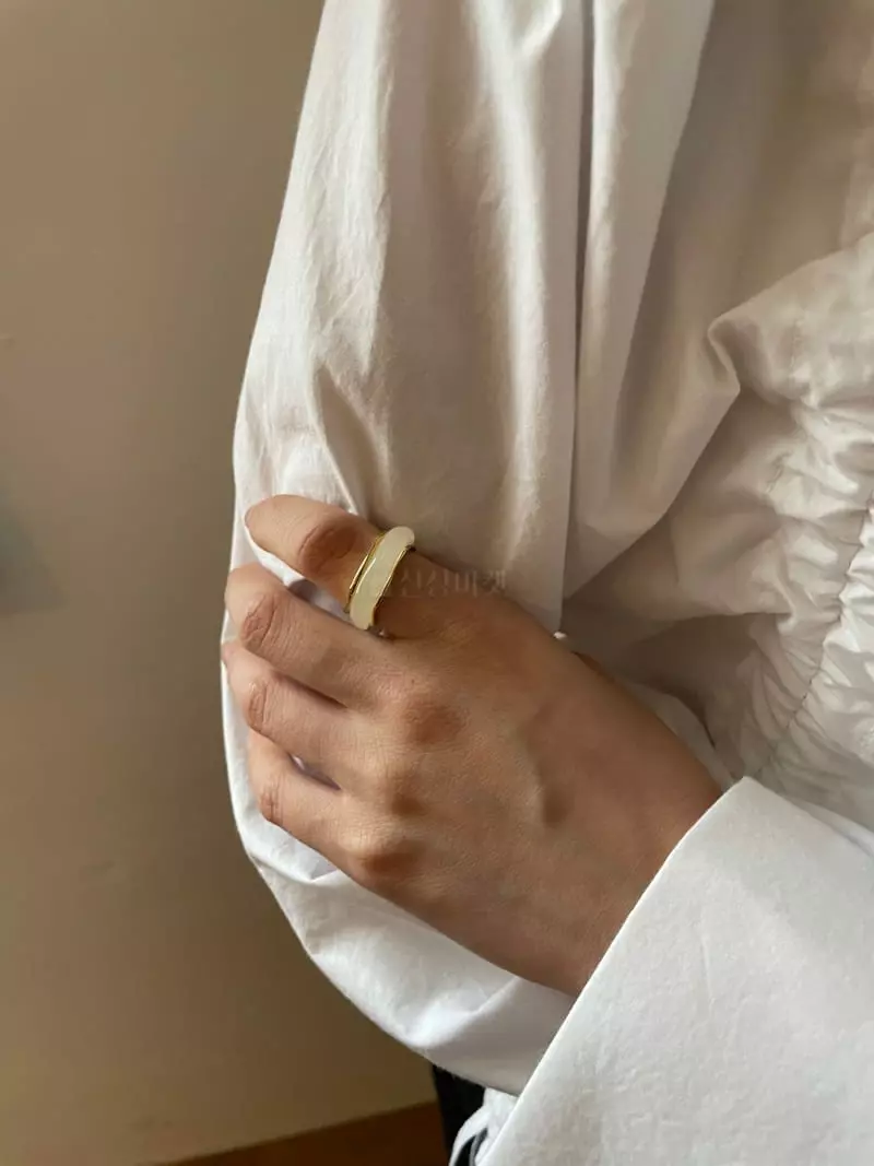 Nyunyu Wear - Korean Women Fashion - #womensfashion - Gold In Ring - 11