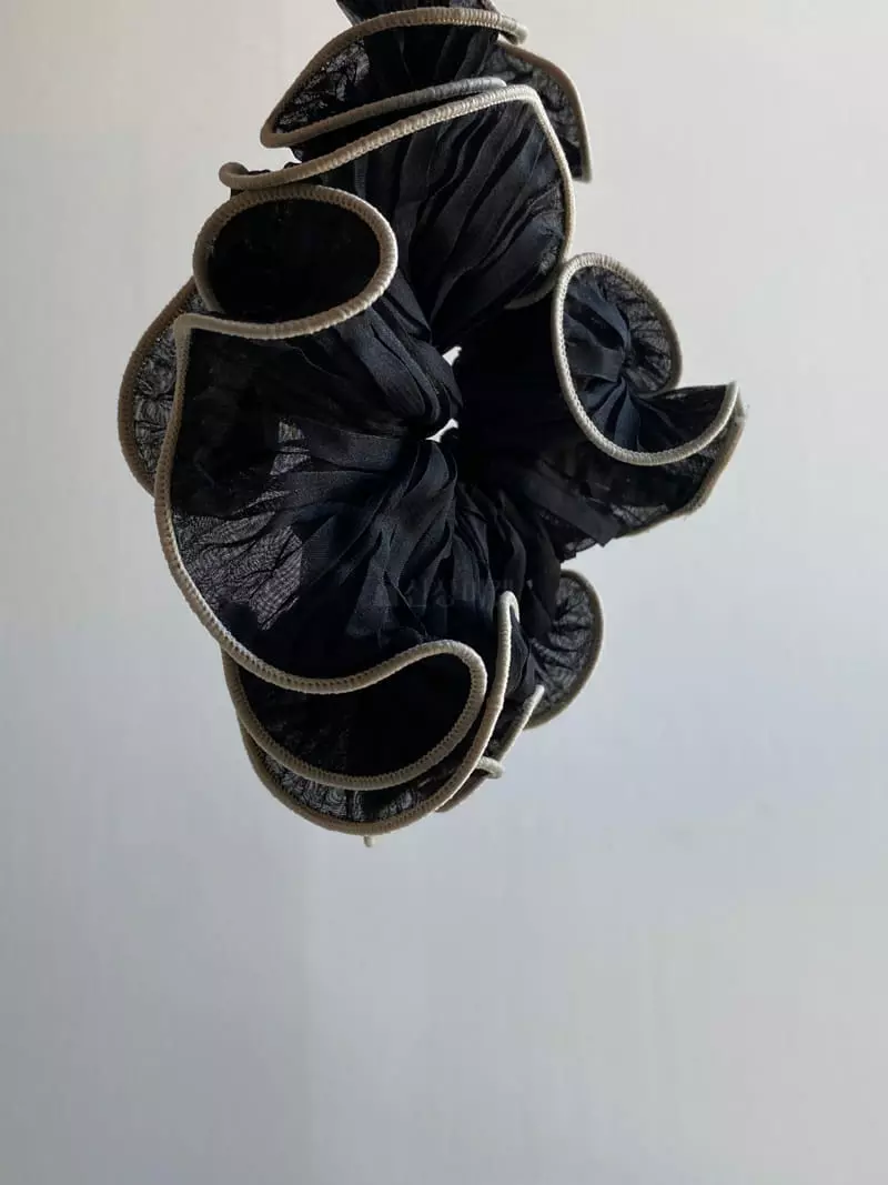 Nyunyu Wear - Korean Women Fashion - #womensfashion - Frill Chou Hairring - 11