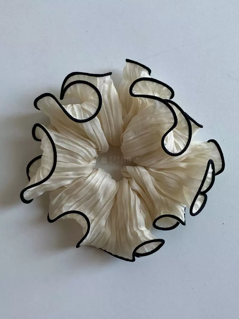 Nyunyu Wear - Korean Women Fashion - #womensfashion - Frill Chou Hairring - 3