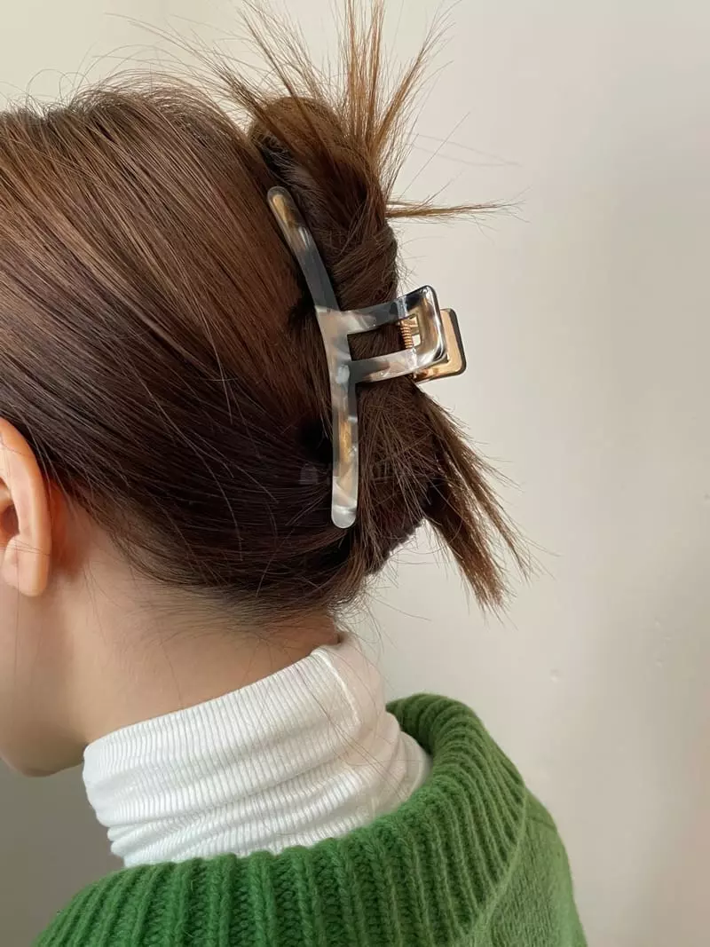 Nyunyu Wear - Korean Women Fashion - #momslook - Leopard Lo Hairpin - 4