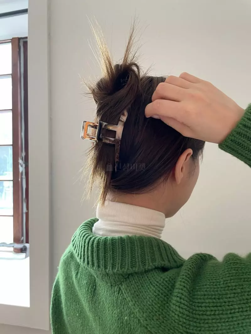 Nyunyu Wear - Korean Women Fashion - #womensfashion - Leopard Lo Hairpin - 6