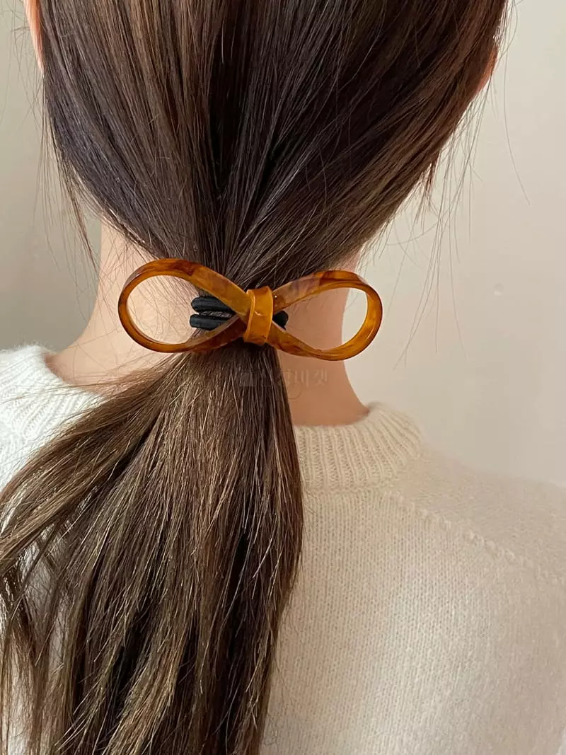 Nyunyu Wear - Korean Women Fashion - #womensfashion - Serry Bone Hairpin - 6