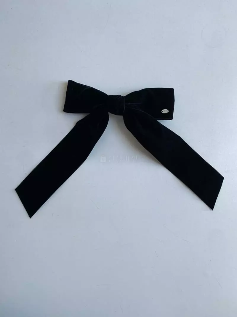 Nyunyu Wear - Korean Women Fashion - #womensfashion - Velbet Long Hairpin - 6