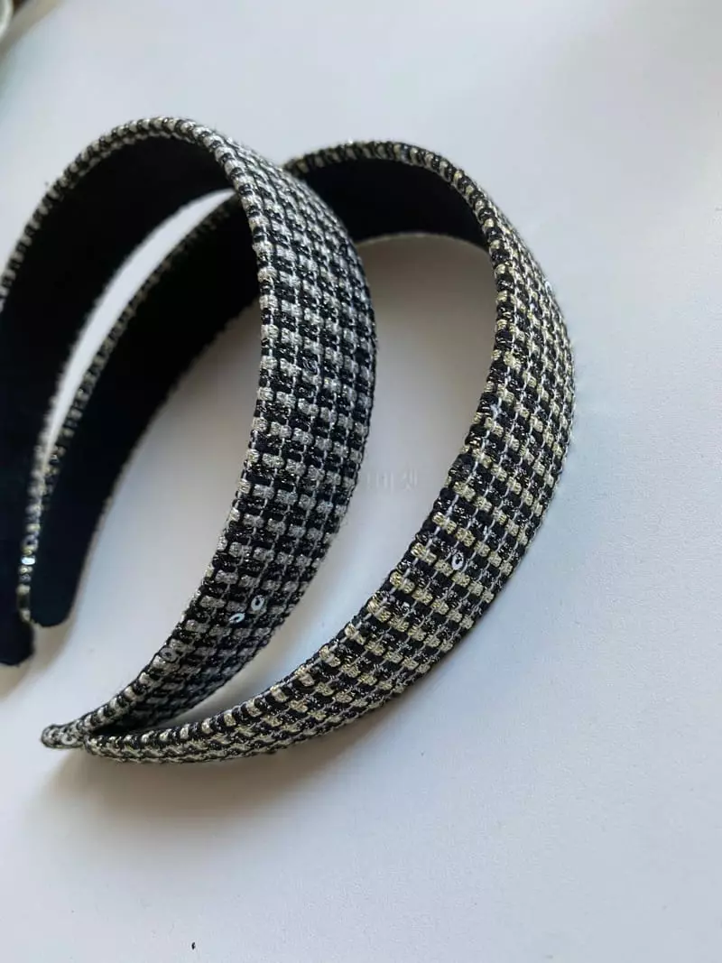 Nyunyu Wear - Korean Women Fashion - #womensfashion - Bling Twid Hairband - 3
