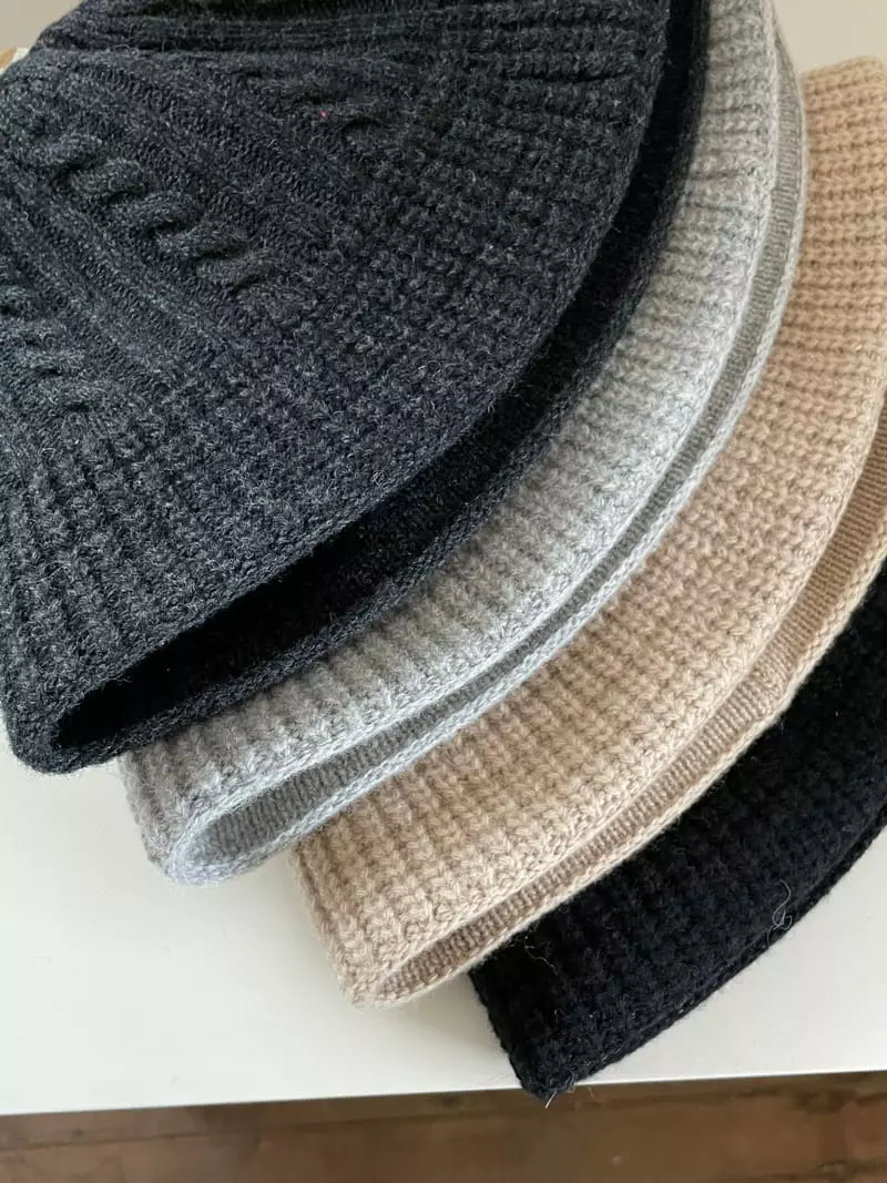 Nyunyu Wear - Korean Women Fashion - #womensfashion - Big Quiltinh Bucket Hat - 11