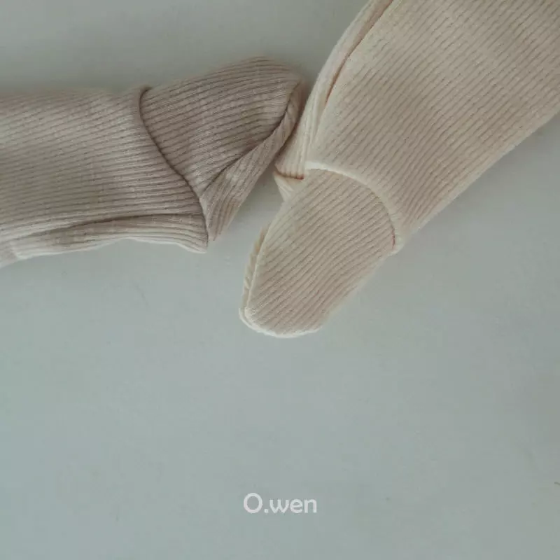 O Wen - Korean Baby Fashion - #babyboutique - Cozy Foot Leggings - 6