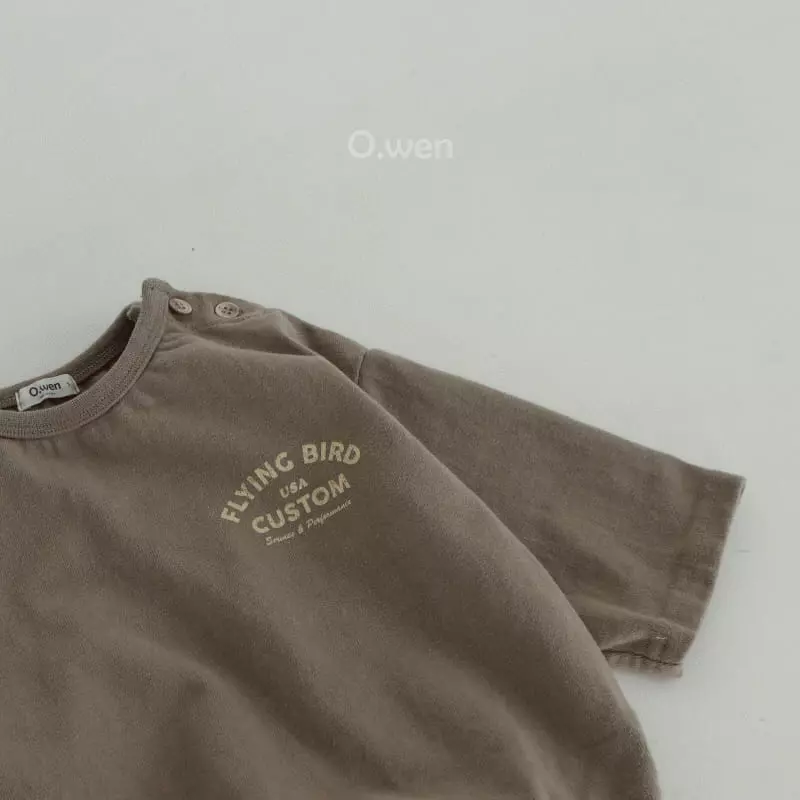 O Wen - Korean Baby Fashion - #babyootd - Flying Bebe Slit Tee - 2