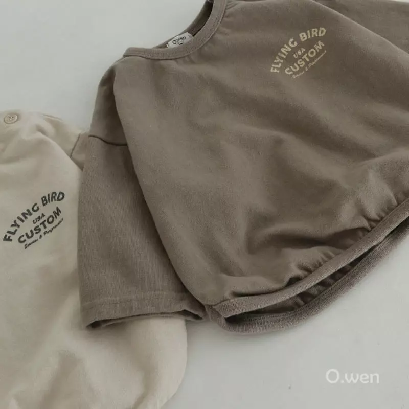 O Wen - Korean Baby Fashion - #babyoutfit - Flying Bebe Slit Tee - 3