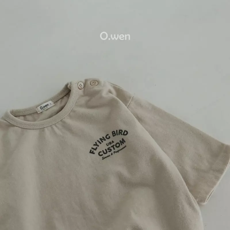 O Wen - Korean Baby Fashion - #babyoutfit - Flying Bebe Slit Tee - 4