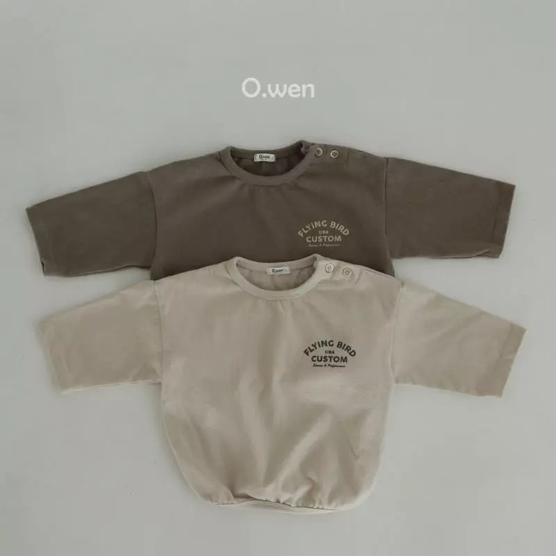 O Wen - Korean Baby Fashion - #onlinebabyboutique - Flying Bebe Slit Tee - 6