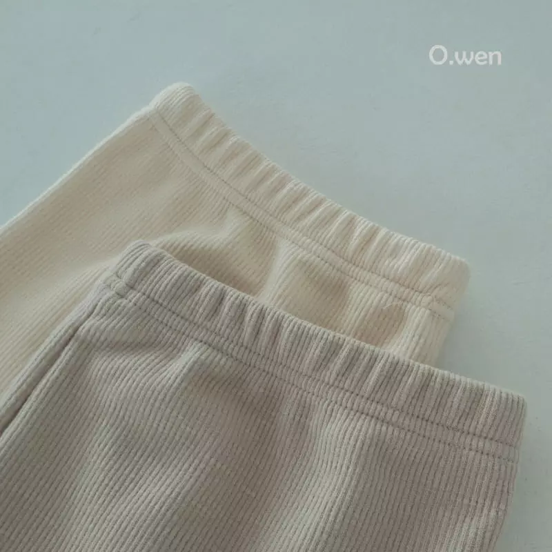 O Wen - Korean Baby Fashion - #babywear - Cozy Foot Leggings - 4
