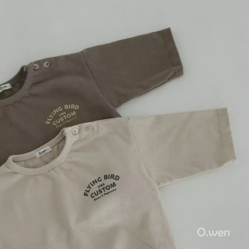 O Wen - Korean Baby Fashion - #onlinebabyshop - Flying Bebe Slit Tee - 7