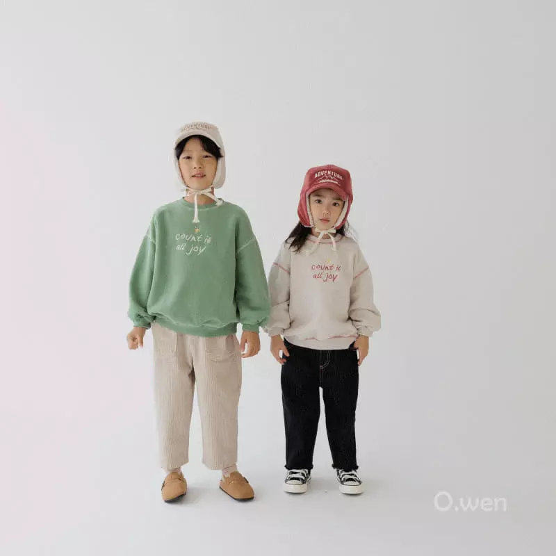 O Wen - Korean Children Fashion - #Kfashion4kids - Count Sweatshirt - 3