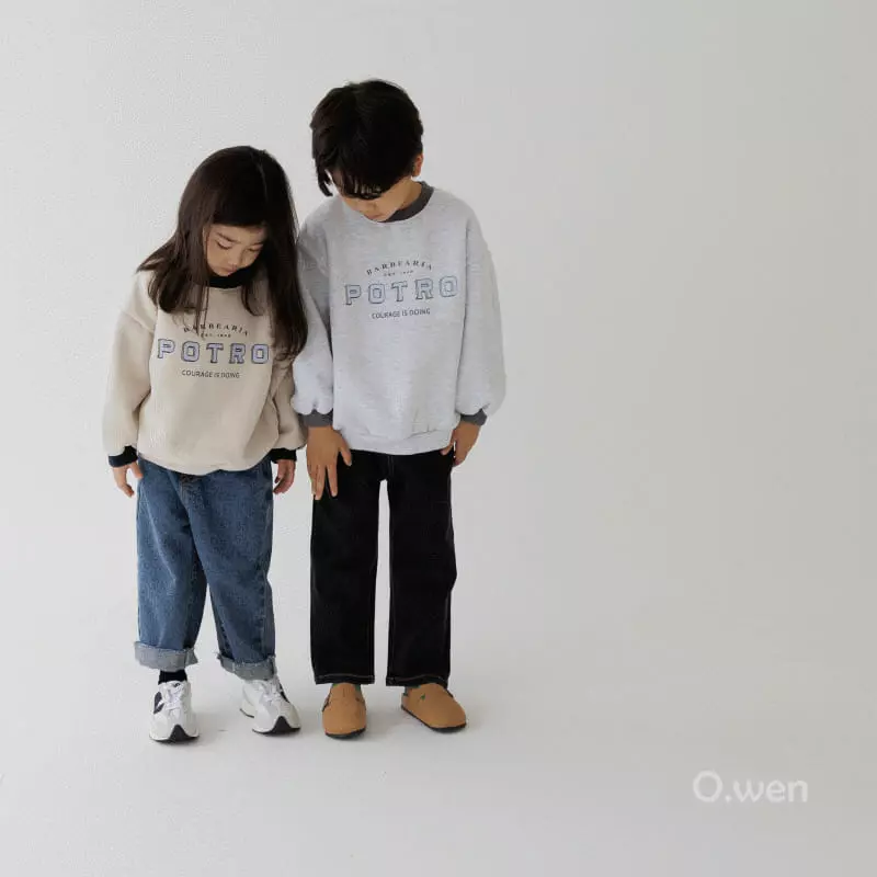 O Wen - Korean Children Fashion - #Kfashion4kids - Fotro Sweatshirt