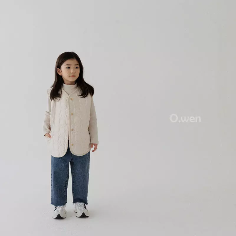 O Wen - Korean Children Fashion - #childofig - Teddy Quilting Vest