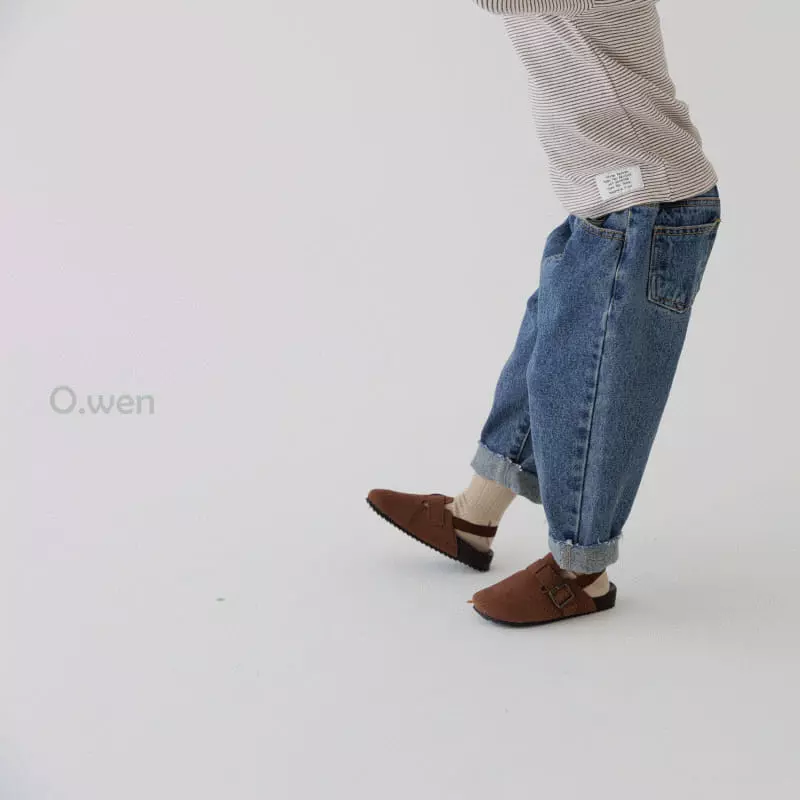 O Wen - Korean Children Fashion - #designkidswear - Baggy Jeans - 6