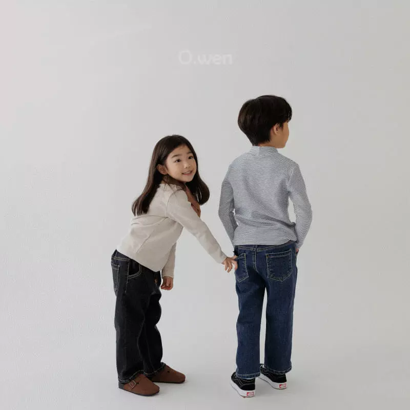 O Wen - Korean Children Fashion - #designkidswear - Straight Jeans - 5