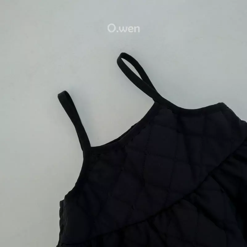 O Wen - Korean Children Fashion - #discoveringself - Embroidery Quilting One-piece - 2