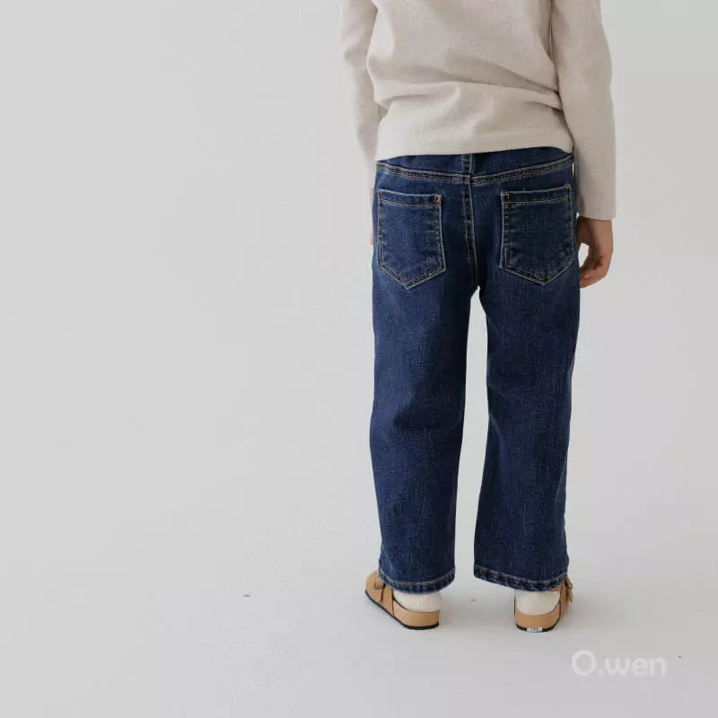 O Wen - Korean Children Fashion - #discoveringself - Straight Jeans - 6