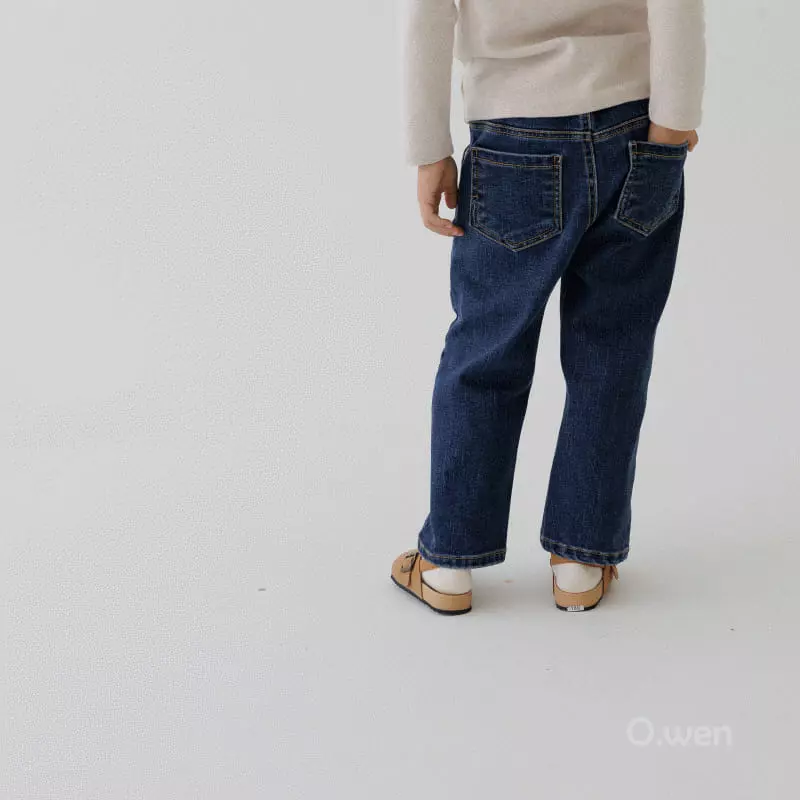 O Wen - Korean Children Fashion - #fashionkids - Straight Jeans - 7