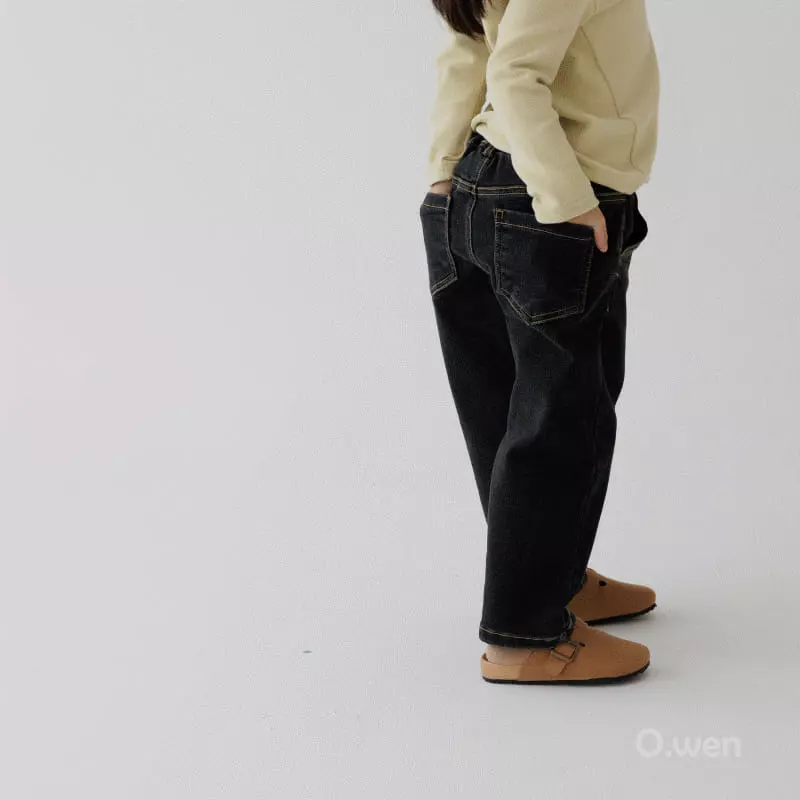 O Wen - Korean Children Fashion - #kidsstore - Straight Jeans - 9