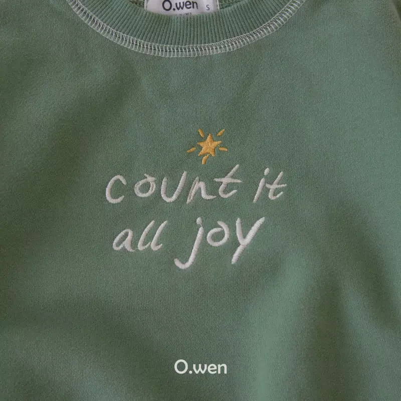 O Wen - Korean Children Fashion - #kidzfashiontrend - Count Sweatshirt - 2