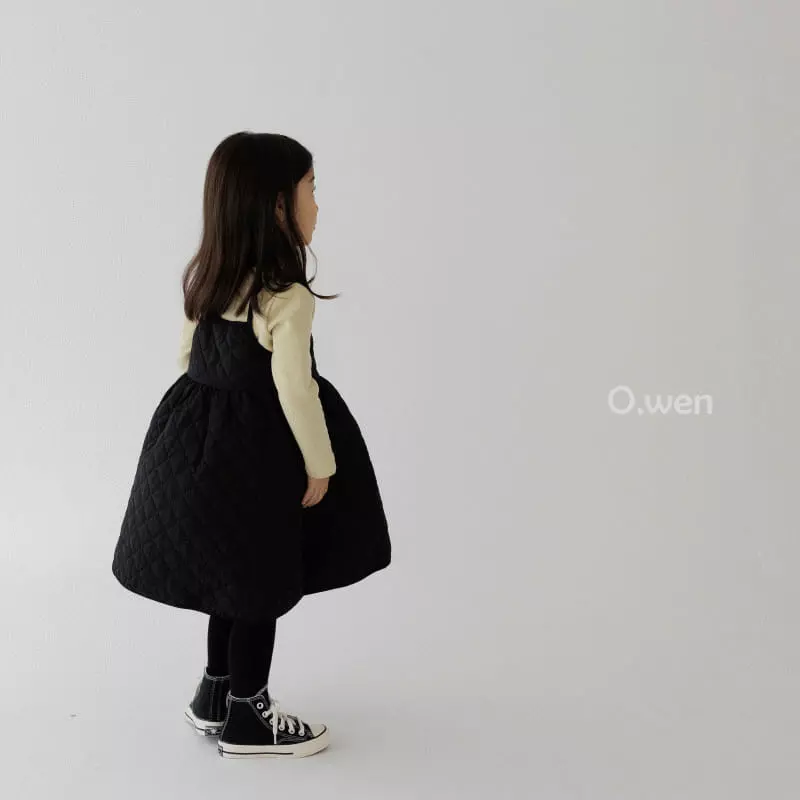 O Wen - Korean Children Fashion - #prettylittlegirls - Embroidery Quilting One-piece - 11