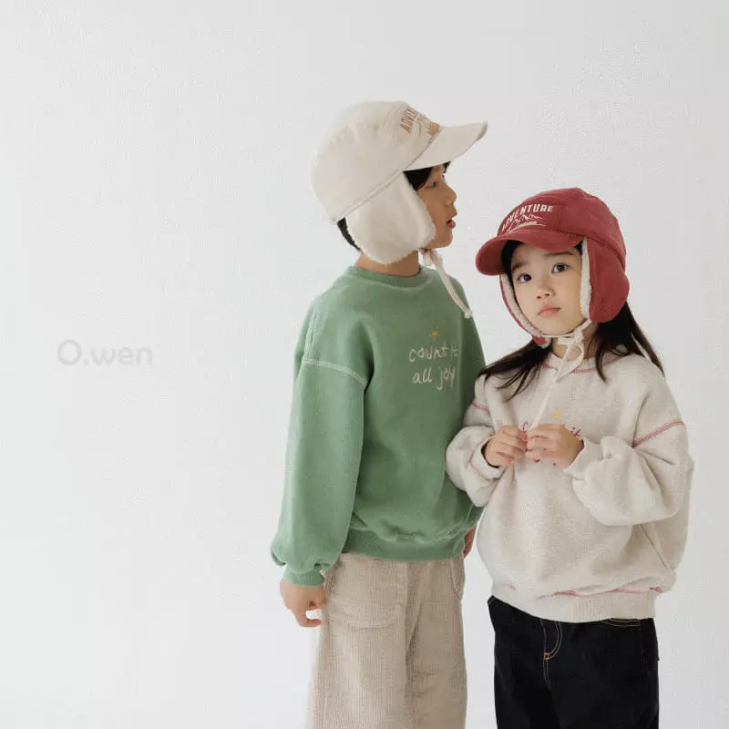 O Wen - Korean Children Fashion - #todddlerfashion - Count Sweatshirt - 8