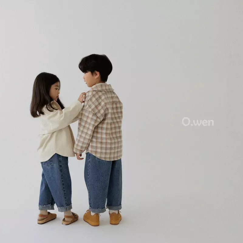 O Wen - Korean Children Fashion - #toddlerclothing - Owen Boxy Shirt - 6