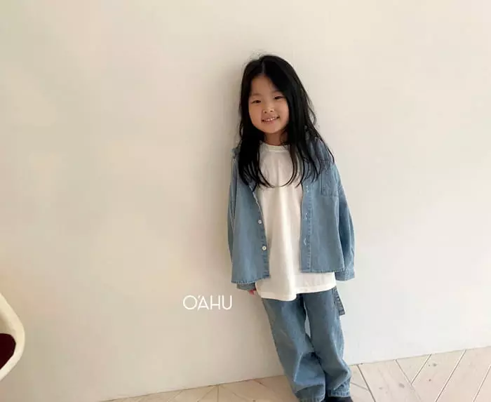 O'ahu - Korean Children Fashion - #childrensboutique - Has Jeans - 3