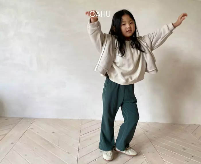 O'ahu - Korean Children Fashion - #childrensboutique - Toast Rib Pants