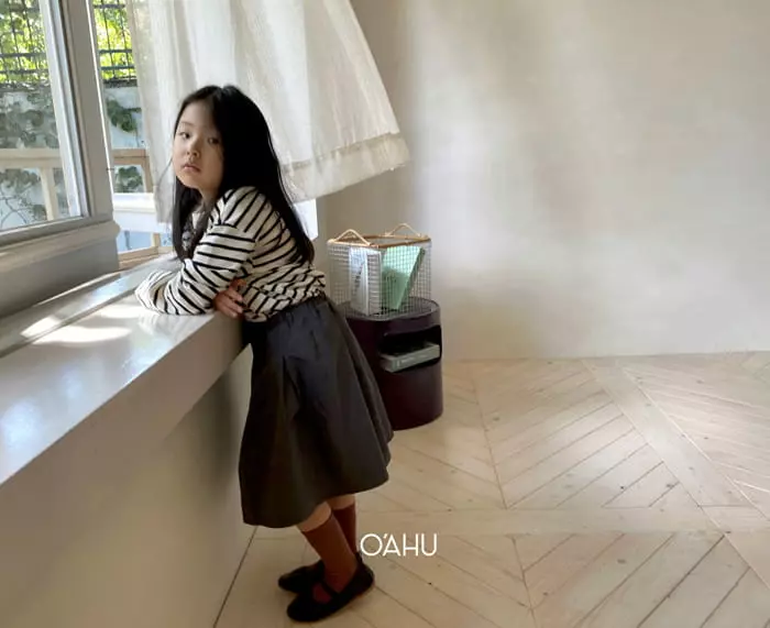 O'ahu - Korean Children Fashion - #fashionkids - Brunch Skirt - 4
