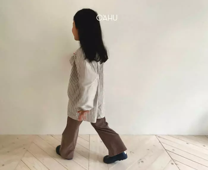 O'ahu - Korean Children Fashion - #magicofchildhood - Toast Rib Pants - 10