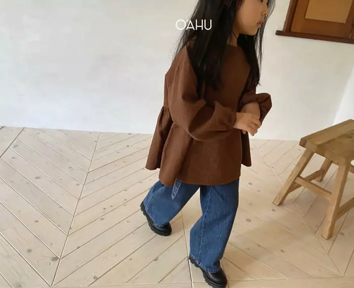 O'ahu - Korean Children Fashion - #magicofchildhood - Muffin Bloues - 8