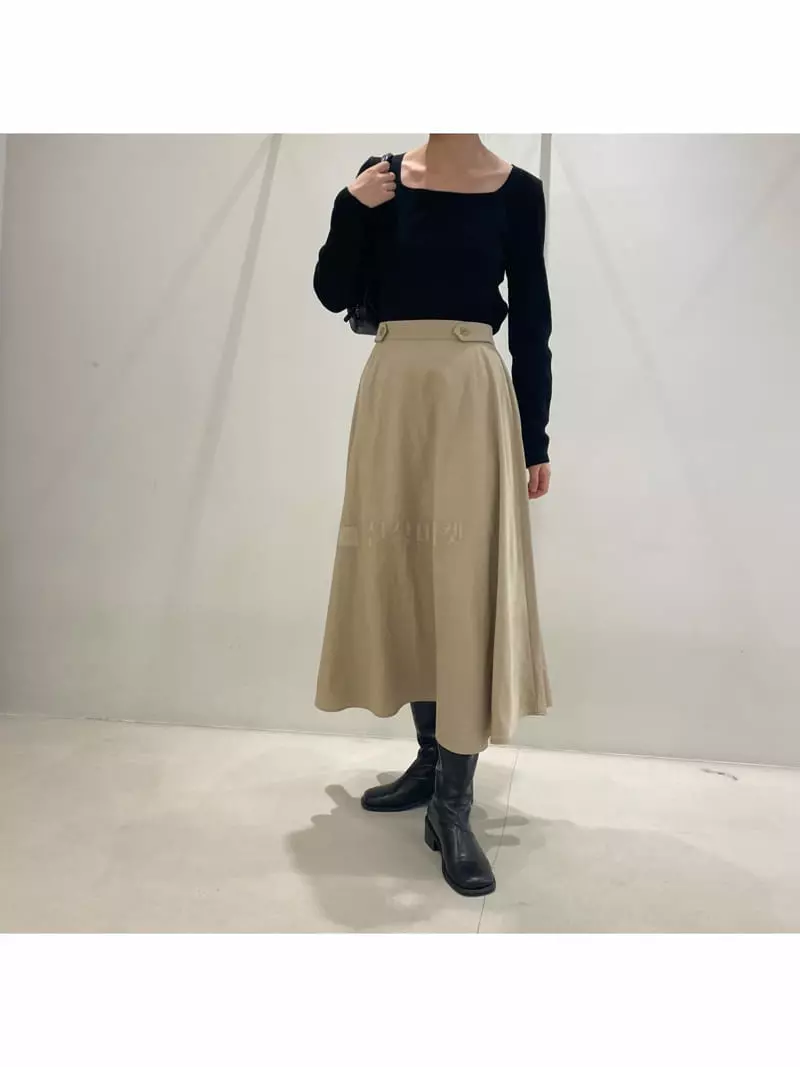 Odor - Korean Women Fashion - #womensfashion - Bijou Whole Skirt - 4