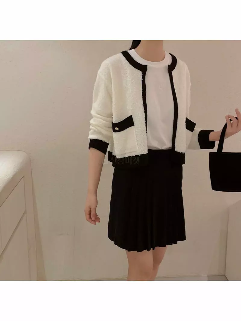 Odor - Korean Women Fashion - #momslook - Bookle Sha Color Cardigan