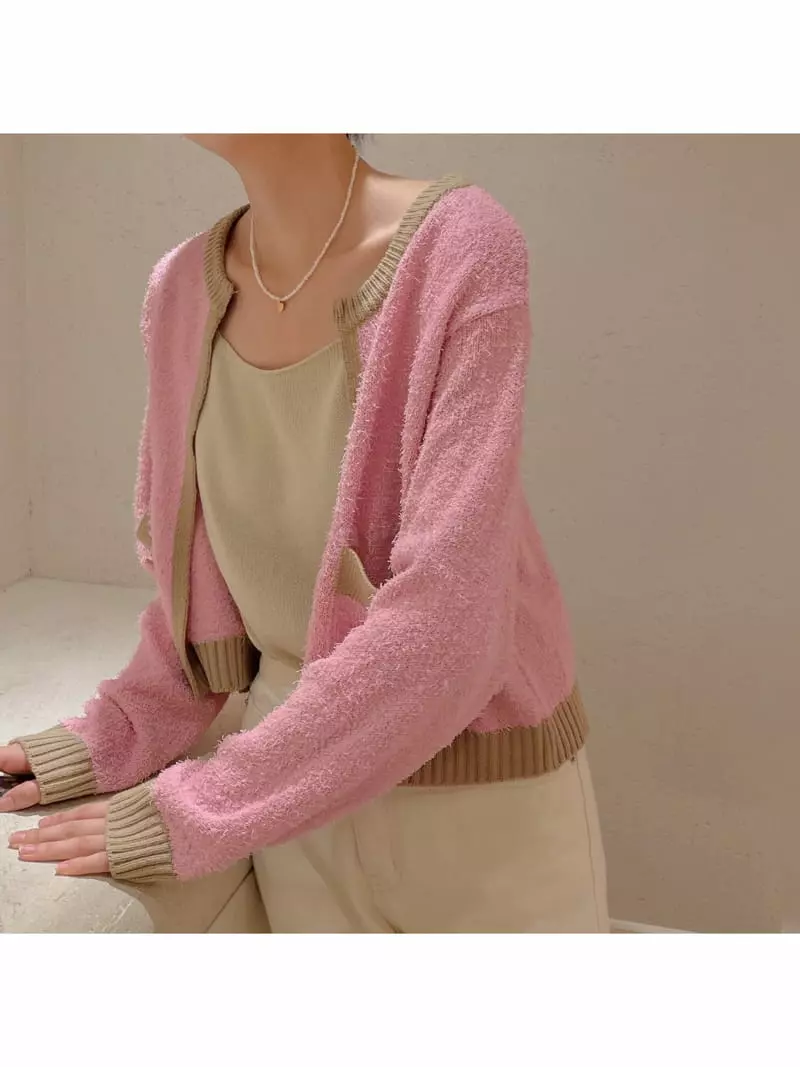 Odor - Korean Women Fashion - #momslook - Bookle Sha Color Cardigan - 11