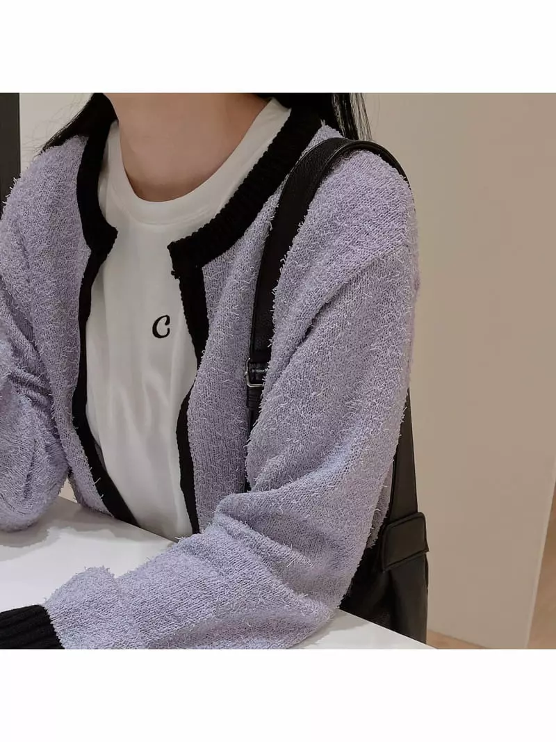Odor - Korean Women Fashion - #momslook - Bookle Sha Color Cardigan - 3