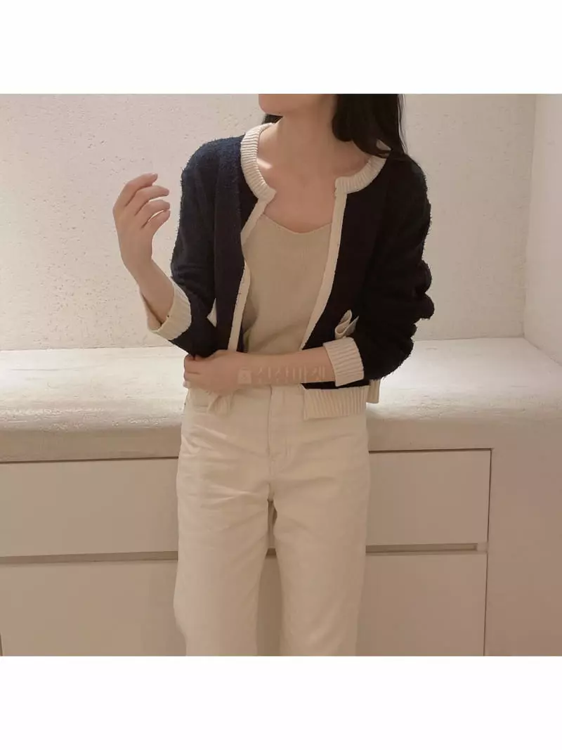 Odor - Korean Women Fashion - #momslook - Bookle Sha Color Cardigan - 7