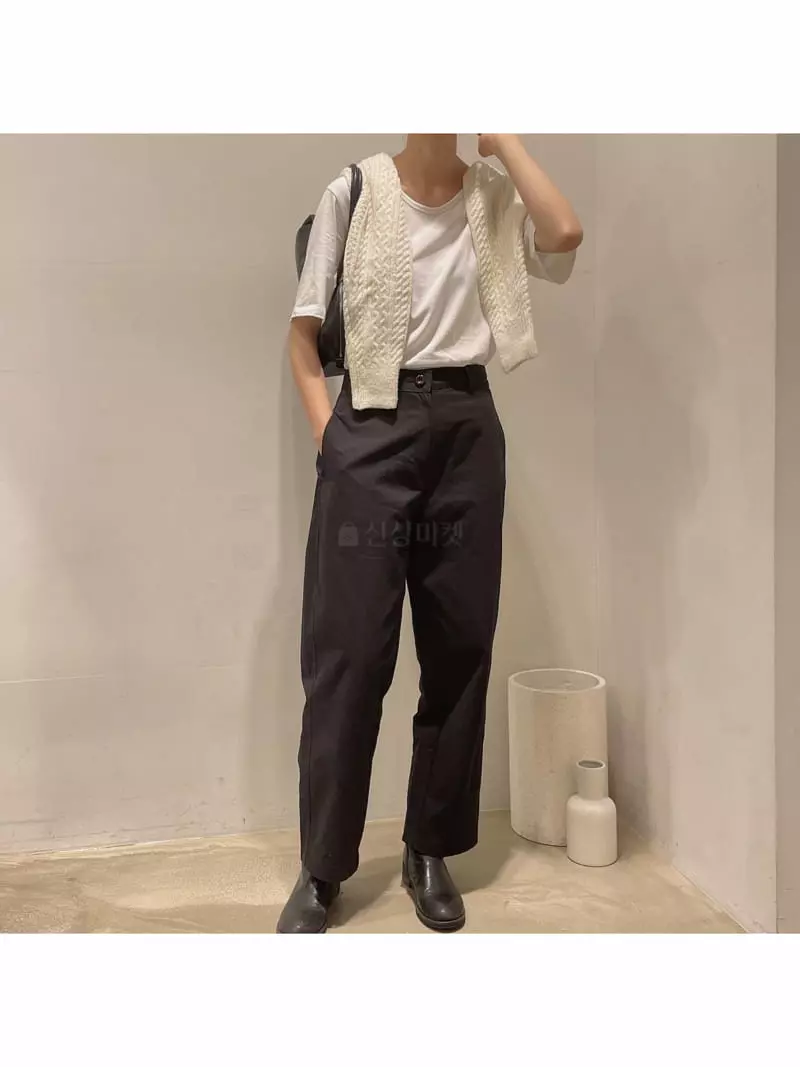 Odor - Korean Women Fashion - #womensfashion - Vanila Banding Pants - 4