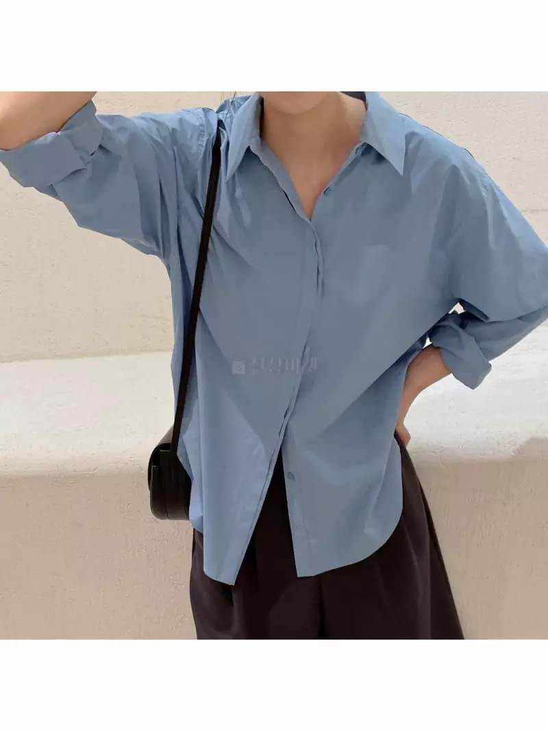 Odor - Korean Women Fashion - #momslook - Mud Shirt - 2