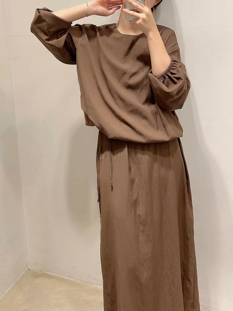 Odor - Korean Women Fashion - #momslook - Yellow One-piece - 6
