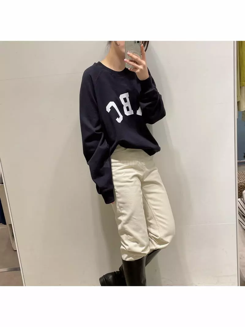 Odor - Korean Women Fashion - #momslook - ABC Sweatshirt - 9